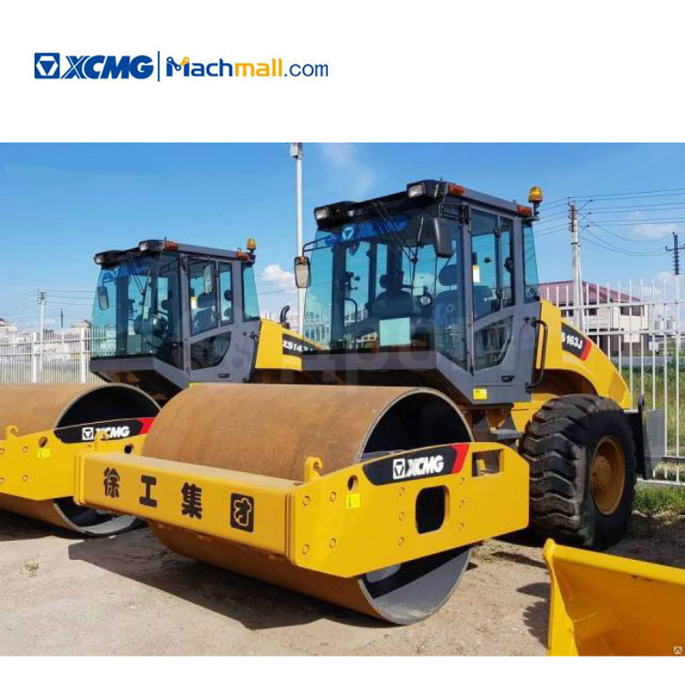 16ton XCMG single drum road roller XS163J price