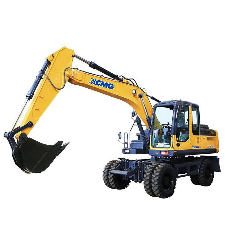XCMG official XE150WB chinese wheel excavator 15 ton excavator for sale