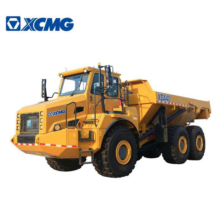 XCMG Official mining dump truck 6x6 40 ton XDA40 articulated dump truck for sale