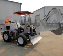 DLS818-9A agricultural wheel excavator