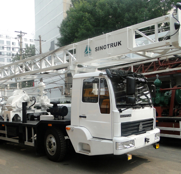 BZC350ZY truck mounted drilling rig