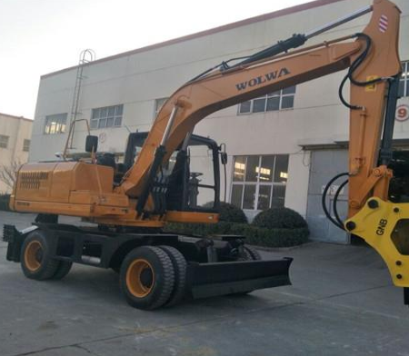 DLS150-9A BIG WEIGHT WHEEL EXCAVATOR