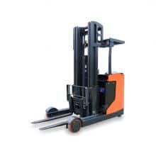 XCMG Hot Sale 1.5ton 2ton Semi Electric Straddle Stacker Forklift Double Deep Reach Truck 18 Meter
