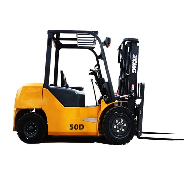 XCMG Japanese Engine XCB-D50 5ton Forklift Support Slots Operator Truck Price Of Forklifts