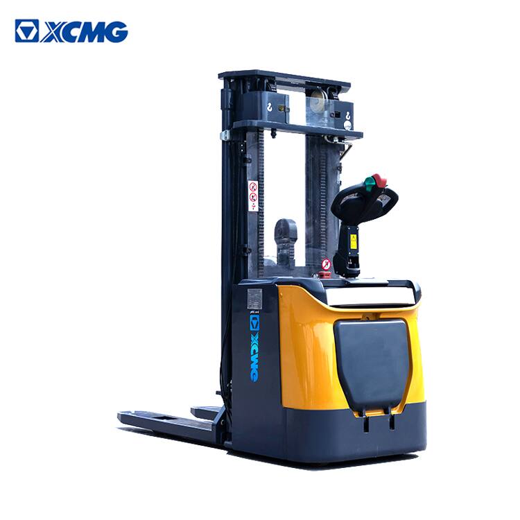 XCMG Hot Sale XCS-P15 1.5ton Semi Electric Full Pallet Stacker Forklift With Scissors