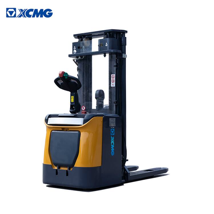 XCMG Hot Sale XCS-P15 1.5ton Stand Up Reach Truck Semi Electric Pallet Stacker Forklift Order Picker