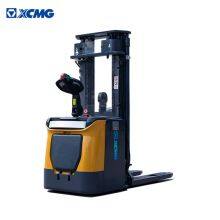 XCMG Hot Sale XCS-P15 1.5ton Stand Up Reach Truck Semi Electric Pallet Stacker Forklift Order Picker