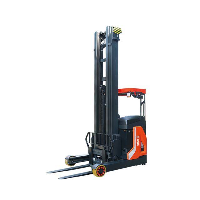 XCMG Hot Sale XCF-PSG20 Sit-in Reach Truck 2ton Semi Paper Roll Stacker Electric Forklift Manual