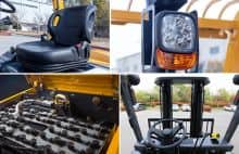 XCMG Intelligent Electric Forklift XCB-P30 3ton New Price Straddle Stacker Material Fork Lift