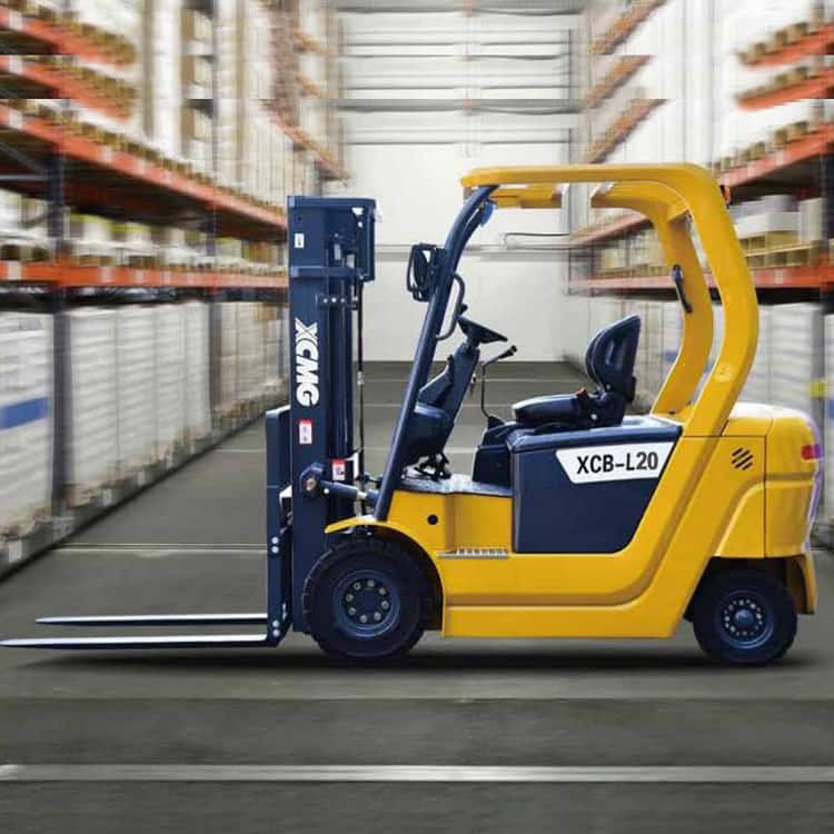 XCMG Intelligent Electric Forklift 2Ton XCB-L20 China Lithium Battery Full Self Lifting Stacker