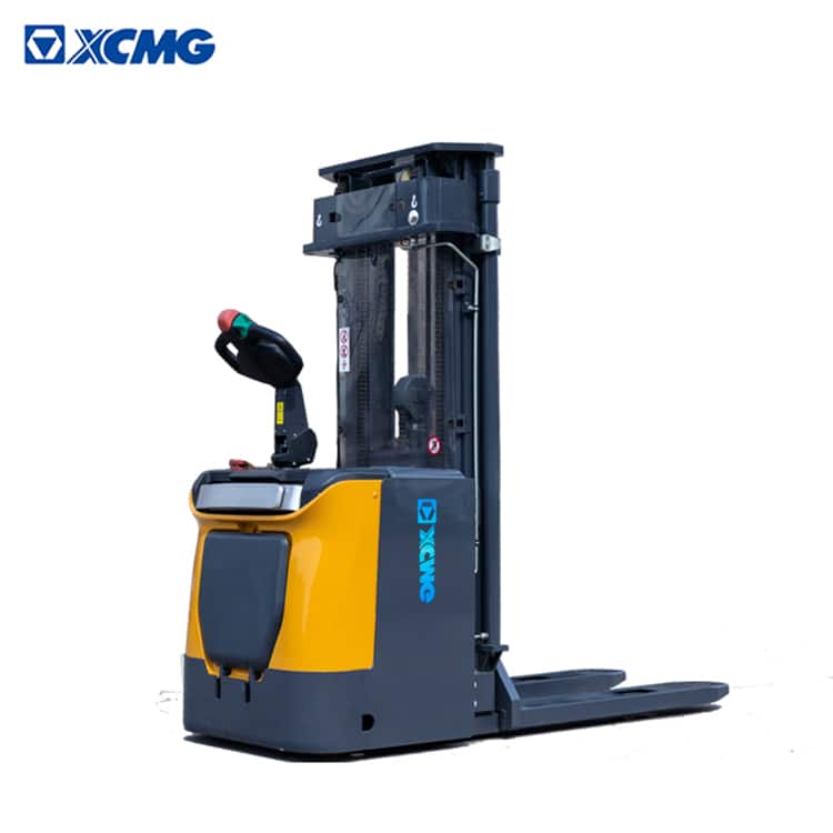 XCMG Hot Sale XCS-P12 1200kg Straddle Forklift Walkie Full Electric Self Lifting Stacker