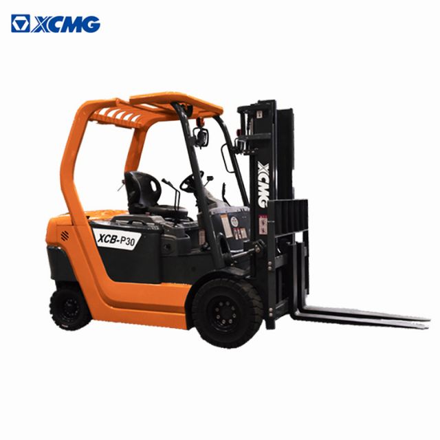 XCMG Intelligent Electric Forklift XCB-P30 3ton New Price Straddle Stacker Material Fork Lift