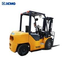 XCMG Japanese Engine XCB-D50 5t Diesel Forklift Tire Clamp Barrel Truck With Block Clamp