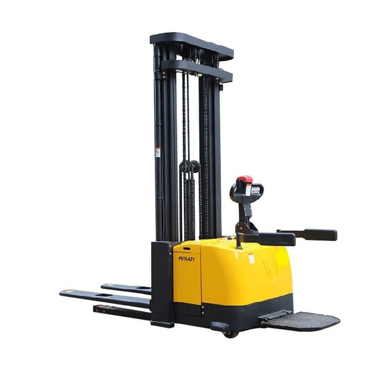 XCMG Hot Sale XCS-P16 1.6ton Fully Electric Straddle Stacker Smart Forklift Truck