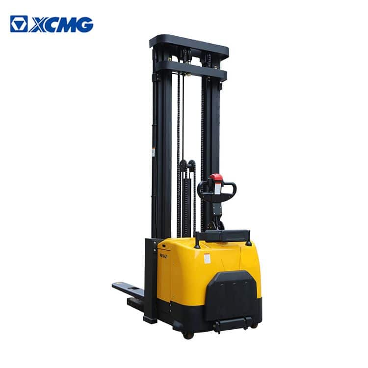 XCMG Hot Sale XCS-P16 1.6ton Battery Operated Manual Hydraulic Stacker Spare Parts Forklift