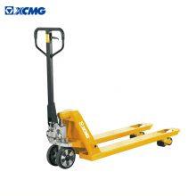 XCMG 2.5ton 3ton Small Cargo Lift Hand Fork Lifter Garage Type Mini Forklift