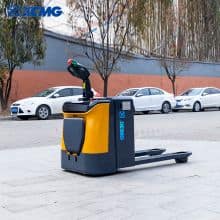 XCMG Top 5 Brand XCC-P20 2ton Electric Stacker Aluminium Hand Adjustable Forks Forklift