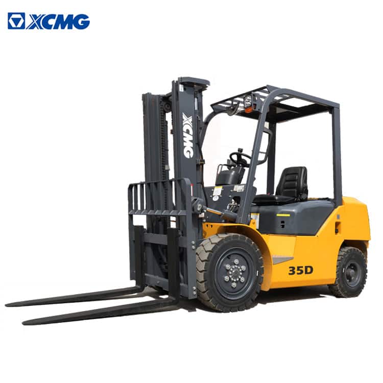 XCMG Japanese Engine XCB-D35 Diesel Forklift 3.5T Automatic Slots Operator Bale Forklift