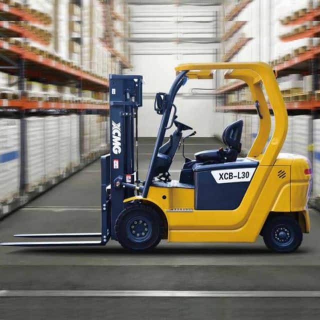 XCMG Intelligent Forklift XCB-L30  Lithium Laed Acid Battery Electric Forklift Truck