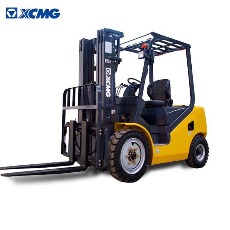 XCMG Fd30T 2.5 Ton 3T 3.5 T Diesel Forklift Tire Block Clamp Forklift With Block Clamp