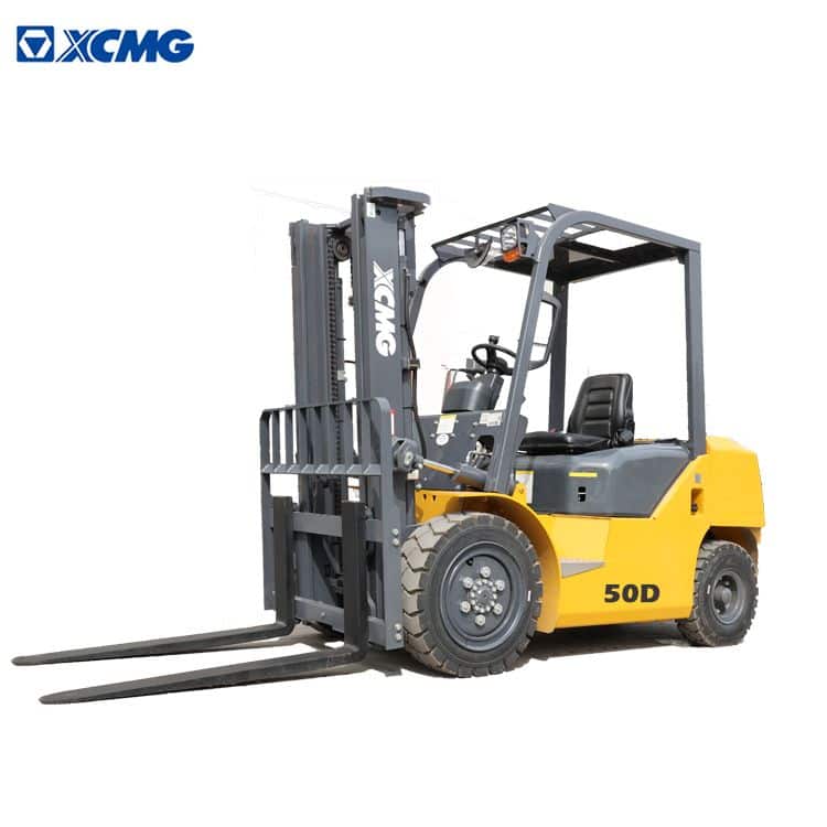 XCMG Japanese Engine XCB-D50 Chinese Fork lift Truck Can Lift Forklift Machine Price