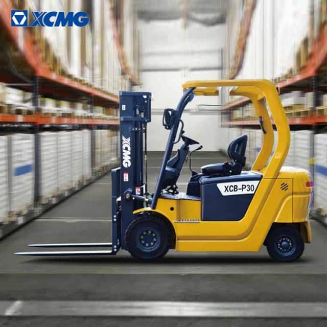 XCMG Intelligent Electric Forklift XCB-P30 3ton Pallet Stacker Price Fork lift