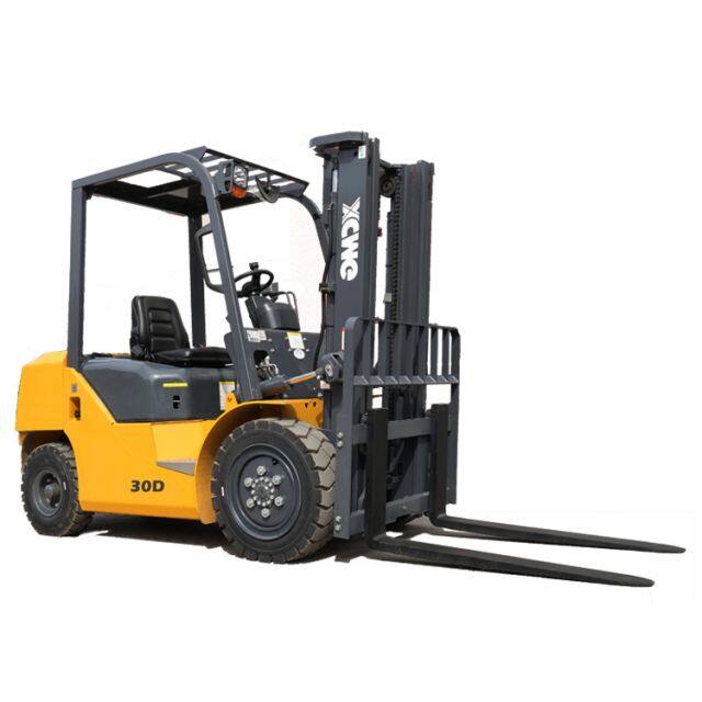 XCMG Good Price Japanese Engine XCB-D30 Hydraulic Stacking Truck  Diesel Paper Roll Clamp Forklift