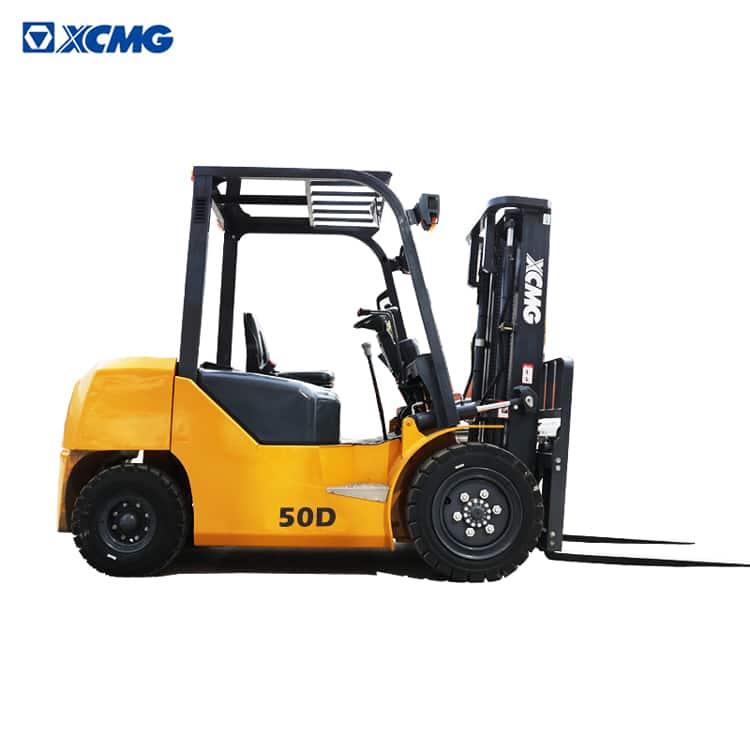 XCMG Japanese Engine XCB-D50 5ton Forklift Hydraulic Stacking Truck Diesel Roll Forklift Sale