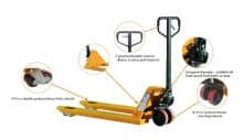 XCMG 2.5ton 3ton Pallet Truck Hand Fork And Height Lift