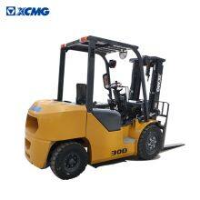 XCMG Japanese Engine XCB-D30 Diesel Forklift 3ton Can Lift Block Clamp Fork Lift Price In Pakistan