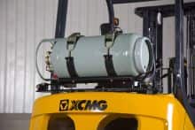XCMG New Energy Propane Forklift 4 4.5 5Ton Lpg Forklift Truck Monocontrol