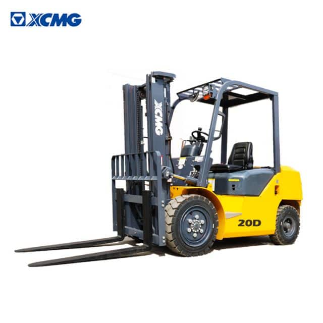XCMG Japanese Engine XCB-D20 Diesel Forklift 2T 2.0 Ton Tire Clamp Roll Forklifts From China