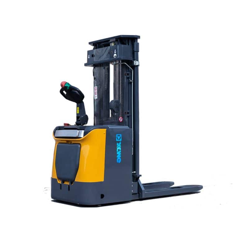 XCMG Factory Price XCS-P12 Battery Operated Stacker Semi Electric Pallet Forklift Order Picker