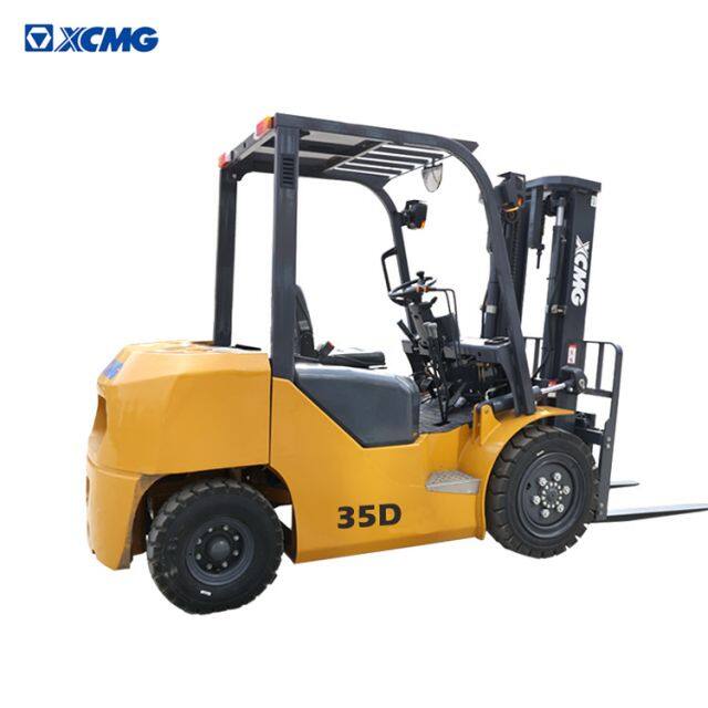 XCMG Japanese Engine XCB-D35 Diesel Forklift 3.5T Japan Fork lift Battery Hydraulic Stacking Truck