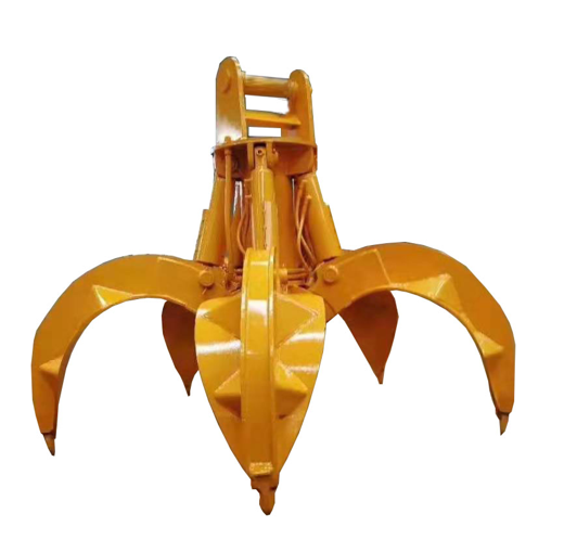 Jining Tianhong Co., Ltd Standard Bucket  Excavator Lianhua zhua   5 Tine Grab