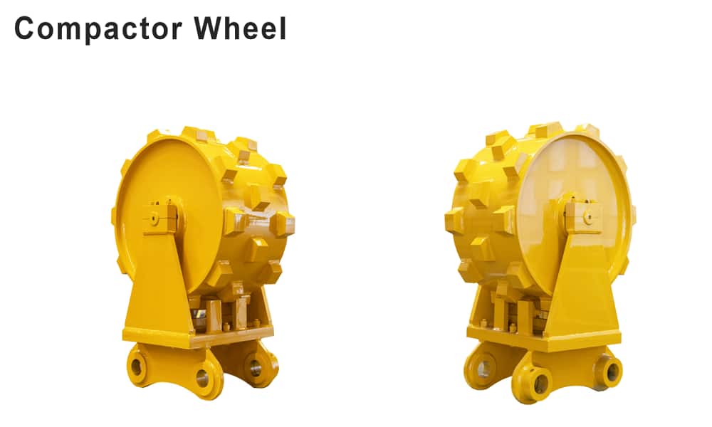 Jining Tianhong Co., Ltd  Compactor Wheel   Standard Bucket  Compaction wheel of excavator