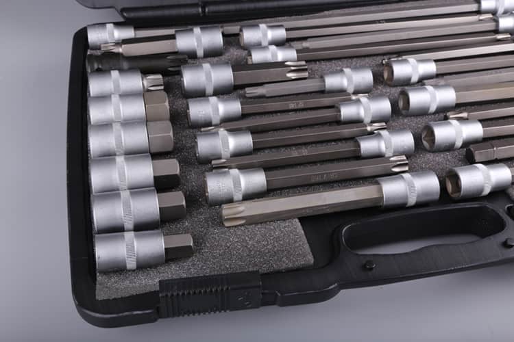 Antuo TOOLKING 38PC bit socket hand tool set price for sale