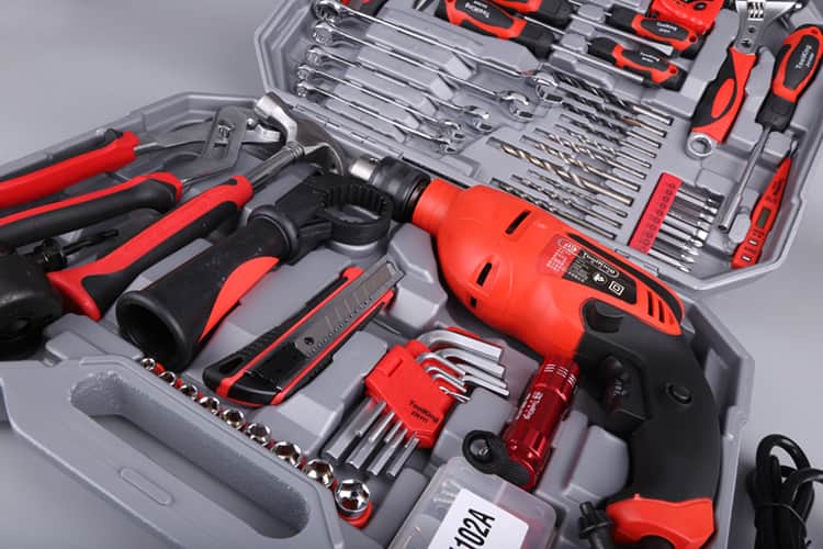 Antuo tool set 98 piece toolbox with electric drill price