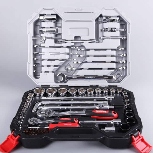 Chinese Antuo Toolking brand new 76 piece tool sets toolbox price