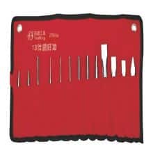 Antuo Industrial toolking Striking tools Punches Drill bit 3 pieces flat chisel pin punch set anvil