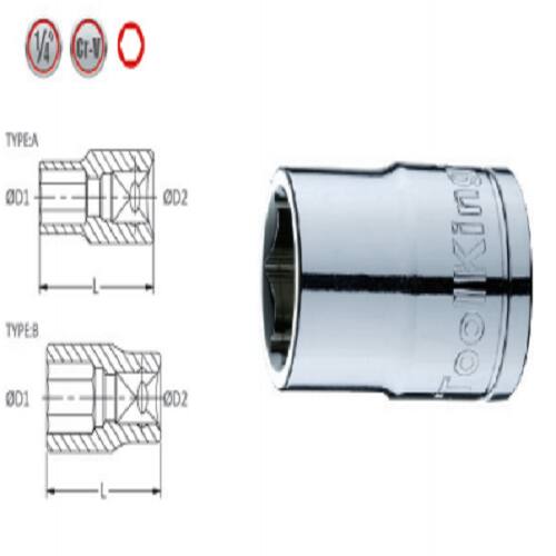 Ningbo Antuo Industrial toolking Co., Ltd. Drawer tool  3/8  6pt  Deep Socket