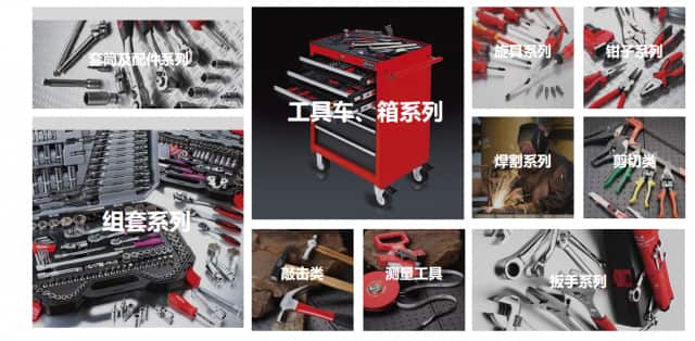 Ningbo Antuo Industrial toolking Co., Ltd. Drawer tool cart 50pcs -Integrated  Tool Set