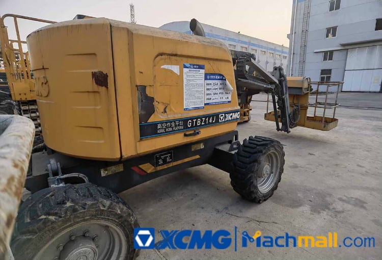 China XCMG Offical 12m GTBZ14J Used Mobile Boom Lift For Sale