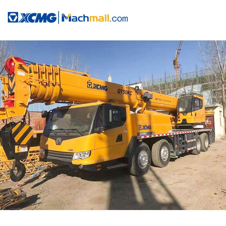 XCMG official 50 ton QY50KC truck crane price