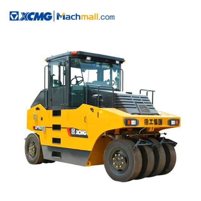 16 ton XCMG tire roller XP163 with pdf catalog price
