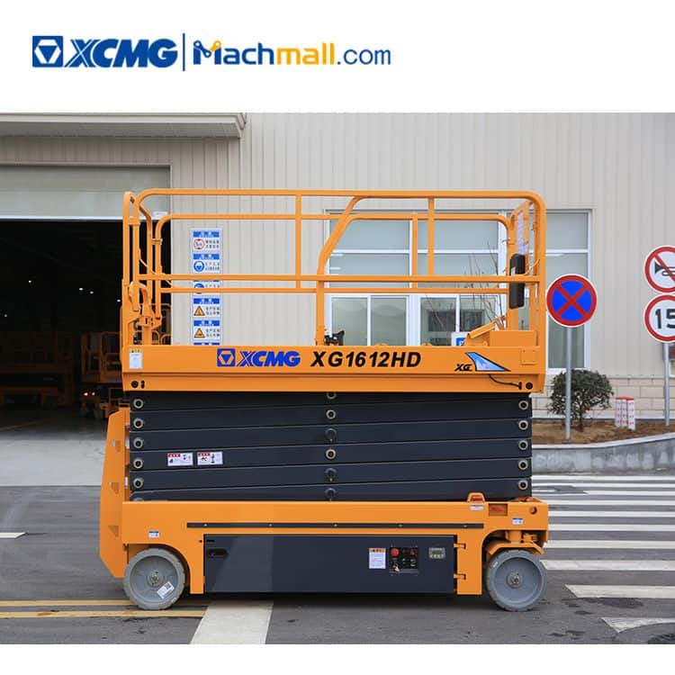XCMG 16m hydraulic lifting platform XG1612HD with PDF catalog price