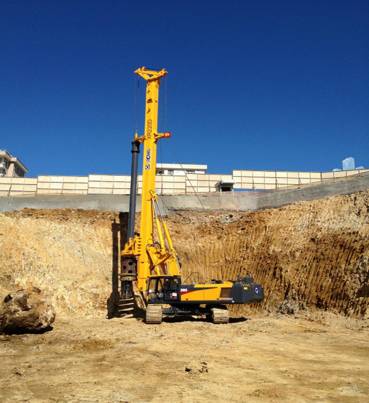 XCMG Official XR220DII Rotary Drilling Rig for sale, MACHMALL