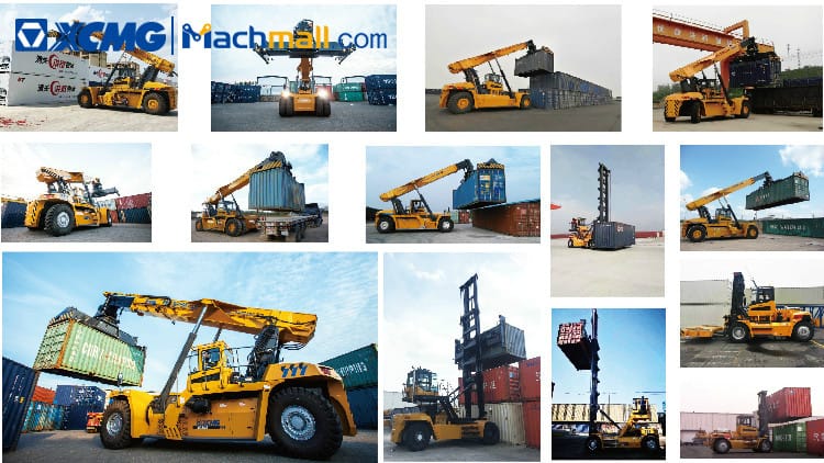 China XCMG 10 ton 16m Reach Stacker for 20ft 40ft Container Price