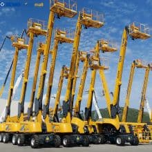 XCMG official mobile telescopic boom lift XGS28K 28m aerial working platform price