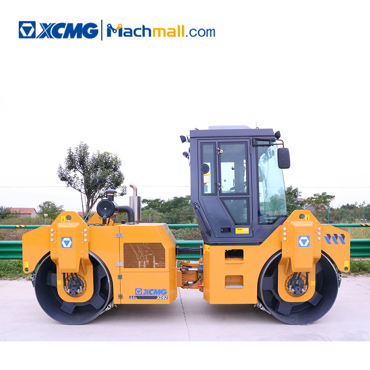 XCMG 8 ton double wheel roller XD83 with DEUTZ engine price